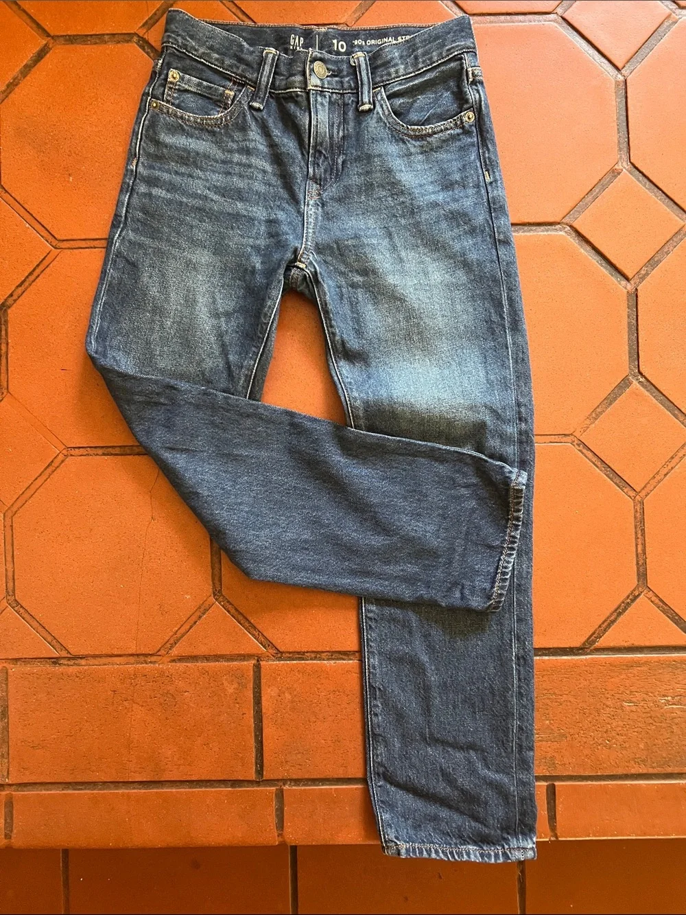 Kids relaxed straight jeans regular